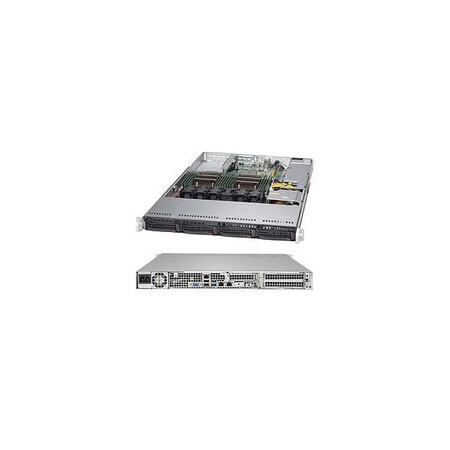 Supermicro SuperServer Dual LGA2011 600W 1U Rackmount Server BareboneSystem SYS-6018R-TDW